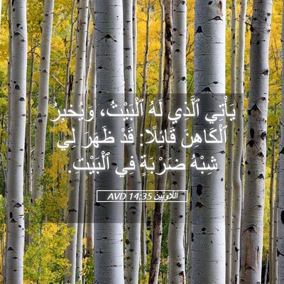 Picture 05 - اَللَّاوِيِّينَ 14:35 AVD - يَأْتِي ٱلَّذِي لَهُ - Bible Verse Picture