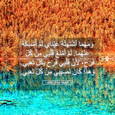 Picture 05 - اَلْجَامِعَةِ 2:10 AVD - وَمَهْمَا ٱشْتَهَتْهُ - Bible Verse Picture
