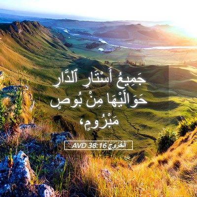 Picture 05 - اَلْخُرُوجُ 38:16 AVD - جَمِيعُ أَسْتَارِ - Bible Verse Picture