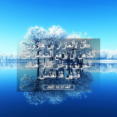 Picture 05 - اَلْعَدَد 16:37 AVD - «قُلْ لِأَلِعَازَارَ بْنِ - Bible Verse Picture