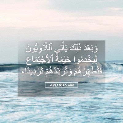 Picture 05 - اَلْعَدَد 8:15 AVD - وَبَعْدَ ذَلِكَ يَأْتِي - Bible Verse Picture