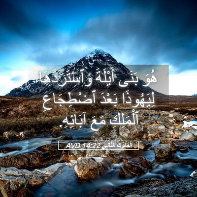 Picture 05 - اَلْمُلُوكِ ٱلثَّانِي 14:22 AVD - هُوَ بَنَى أَيْلَةَ - Bible Verse Picture