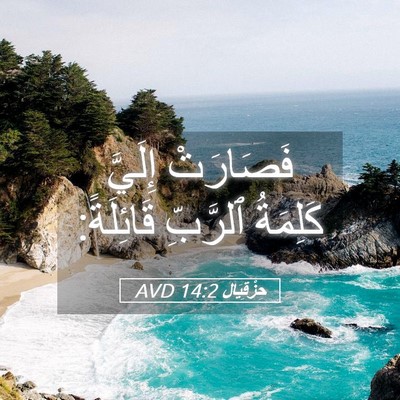 Picture 05 - حِزْقِيَال 14:2 AVD - فَصَارَتْ إِلَيَّ - Bible Verse Picture