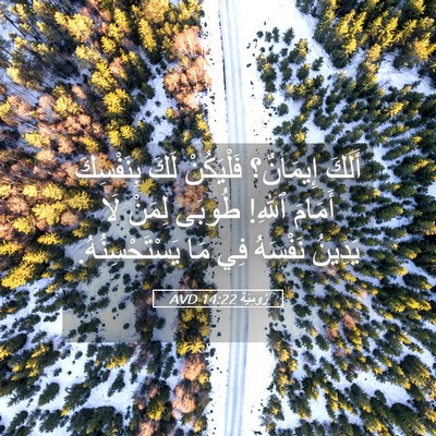 Picture 05 - رُومِيَةَ 14:22 AVD - أَلَكَ إِيمَانٌ؟ - Bible Verse Picture