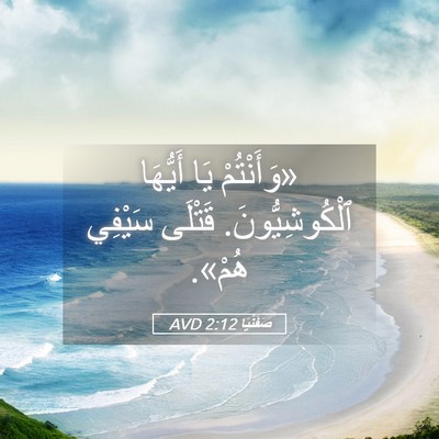 Picture 05 - صَفَنْيَا 2:12 AVD - «وَأَنْتُمْ يَا أَيُّهَا - Bible Verse Picture