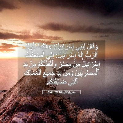 Picture 05 - صَمُوئِيلَ ٱلْأَوَّلُ 10:18 AVD - وَقَالَ لِبَنِي - Bible Verse Picture