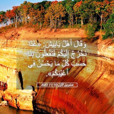 Picture 05 - صَمُوئِيلَ ٱلْأَوَّلُ 11:10 AVD - وَقَالَ أَهْلُ يَابِيشَ: - Bible Verse Picture