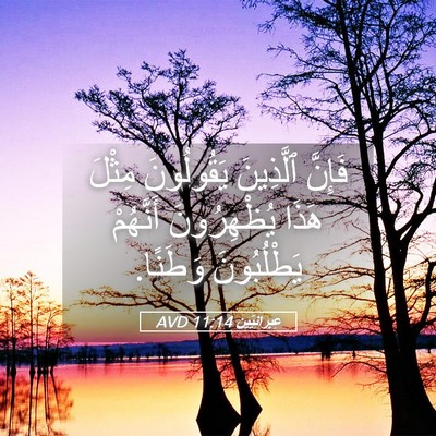 Picture 05 - عِبرانِيّين 11:14 AVD - فَإِنَّ ٱلَّذِينَ - Bible Verse Picture