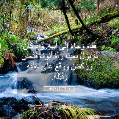 Picture 05 - لُوقا 15:20 AVD - فَقَامَ وَجَاءَ إِلَى - Bible Verse Picture
