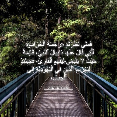 Picture 05 - مَرْقُس 13:14 AVD - فَمَتَى نَظَرْتُمْ - Bible Verse Picture