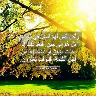 Picture 05 - مَرْقُس 4:17 AVD - وَلَكِنْ لَيْسَ لَهُمْ - Bible Verse Picture