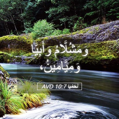 Picture 05 - نَحَمْيَا 10:7 AVD - وَمَشُلَّامُ وَأَبِيَّا - Bible Verse Picture