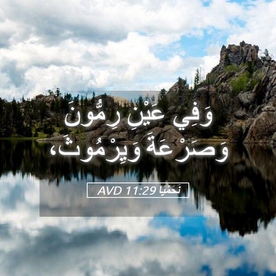 Picture 05 - نَحَمْيَا 11:29 AVD - وَفِي عَيْنِ رِمُّونَ - Bible Verse Picture