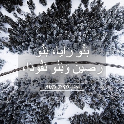 Picture 05 - نَحَمْيَا 7:50 AVD - بَنُو رَآيَا، بَنُو - Bible Verse Picture
