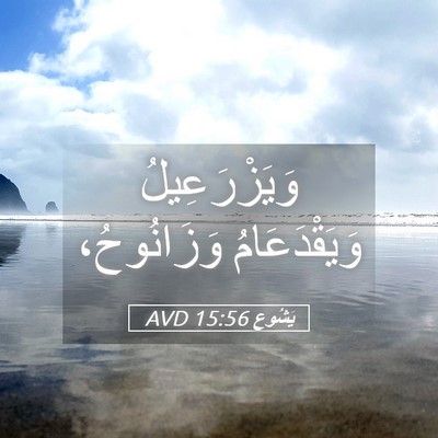 Picture 05 - يَشُوع 15:56 AVD - وَيَزْرَعِيلُ - Bible Verse Picture