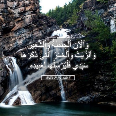 Picture 05 - ٢ أخبار 2:15 AVD - وَٱلْآنَ ٱلْحِنْطَةُ - Bible Verse Picture