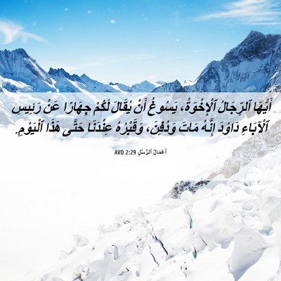 Picture 06 - أَعْمَالُ ٱلرُّسُلِ 2:29 AVD - أَيُّهَا ٱلرِّجَالُ - Bible Verse Picture