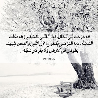 Picture 06 - إِرْمِيَا 14:18 AVD - إِذَا خَرَجْتُ إِلَى - Bible Verse Picture