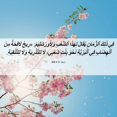 Picture 06 - إِرْمِيَا 4:11 AVD - فِي ذَلِكَ ٱلزَّمَانِ - Bible Verse Picture