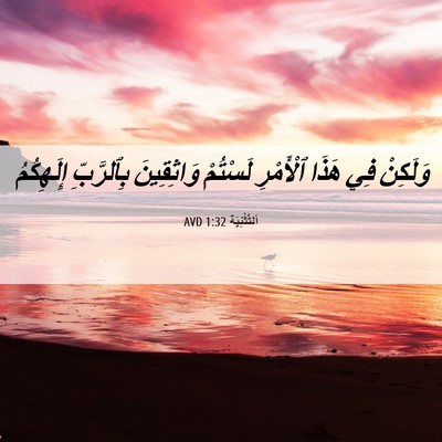 Picture 06 - اَلتَّثْنِيَة 1:32 AVD - وَلَكِنْ فِي هَذَا - Bible Verse Picture