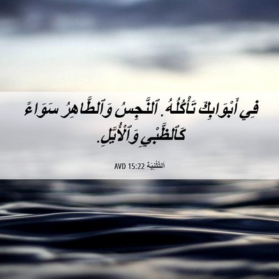 Picture 06 - اَلتَّثْنِيَة 15:22 AVD - فِي أَبْوَابِكَ - Bible Verse Picture