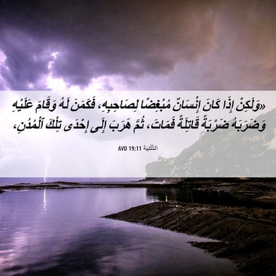 Picture 06 - اَلتَّثْنِيَة 19:11 AVD - «وَلَكِنْ إِذَا كَانَ - Bible Verse Picture