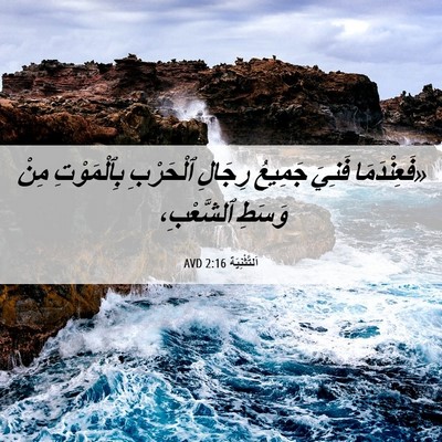 Picture 06 - اَلتَّثْنِيَة 2:16 AVD - «فَعِنْدَمَا فَنِيَ - Bible Verse Picture