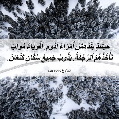 Picture 06 - اَلْخُرُوجُ 15:15 AVD - حِينَئِذٍ يَنْدَهِشُ - Bible Verse Picture