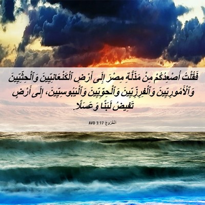 Picture 06 - اَلْخُرُوجُ 3:17 AVD - فَقُلْتُ أُصْعِدُكُمْ - Bible Verse Picture