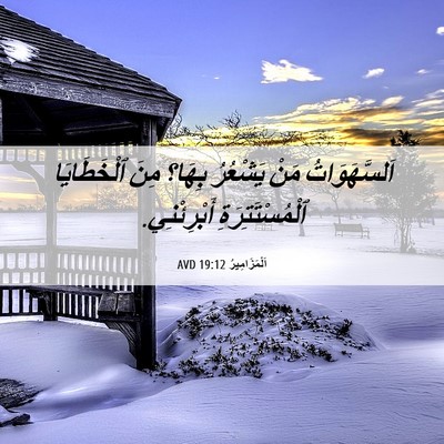 Picture 06 - اَلْمَزَامِيرُ 19:12 AVD - اَلسَّهَوَاتُ مَنْ - Bible Verse Picture
