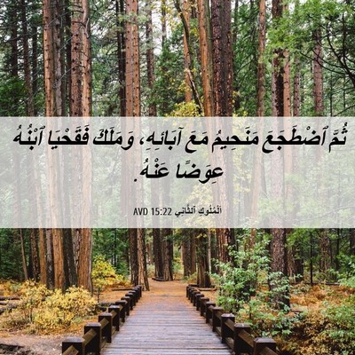 Picture 06 - اَلْمُلُوكِ ٱلثَّانِي 15:22 AVD - ثُمَّ ٱضْطَجَعَ مَنَحِيمُ - Bible Verse Picture