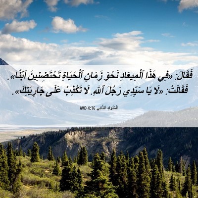 Picture 06 - اَلْمُلُوكِ ٱلثَّانِي 4:16 AVD - فَقَالَ: «فِي هَذَا - Bible Verse Picture
