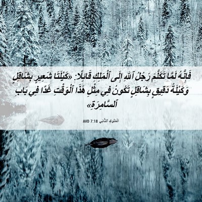 Picture 06 - اَلْمُلُوكِ ٱلثَّانِي 7:18 AVD - فَإِنَّهُ لَمَّا - Bible Verse Picture