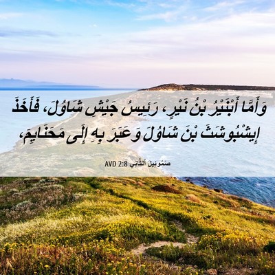Picture 06 - صَمُوئِيلَ ٱلثَّانِي 2:8 AVD - وَأَمَّا أَبْنَيْرُ بْنُ - Bible Verse Picture