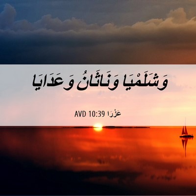 Picture 06 - عَزْرَا 10:39 AVD - وَشَلَمْيَا وَنَاثَانُ - Bible Verse Picture
