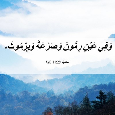 Picture 06 - نَحَمْيَا 11:29 AVD - وَفِي عَيْنِ رِمُّونَ - Bible Verse Picture