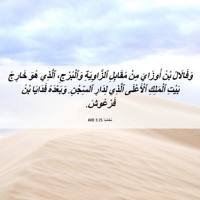 Picture 06 - نَحَمْيَا 3:25 AVD - وَفَالَالُ بْنُ أُوزَايَ - Bible Verse Picture