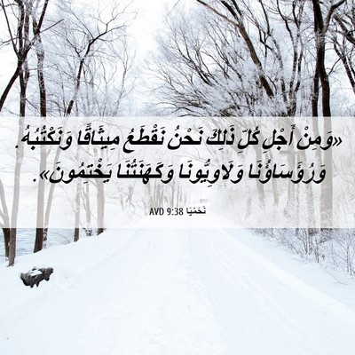 Picture 06 - نَحَمْيَا 9:38 AVD - «وَمِنْ أَجْلِ كُلِّ - Bible Verse Picture