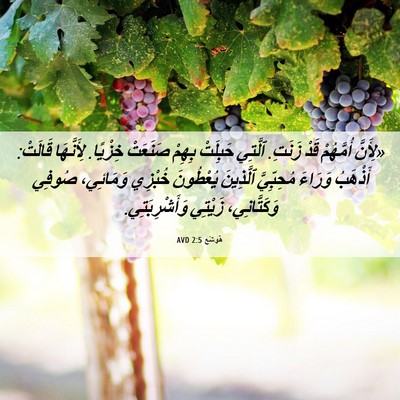 Picture 06 - هُوشَع 2:5 AVD - «لِأَنَّ أُمَّهُمْ قَدْ - Bible Verse Picture