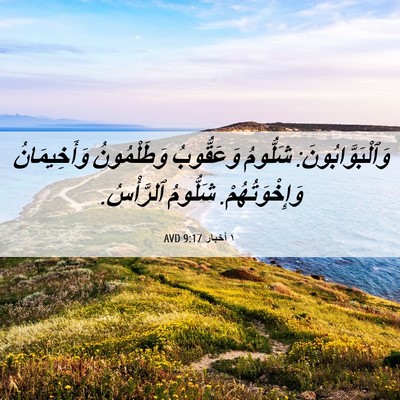 Picture 06 - ١ أخبار 9:17 AVD - وَٱلْبَوَّابُونَ: - Bible Verse Picture