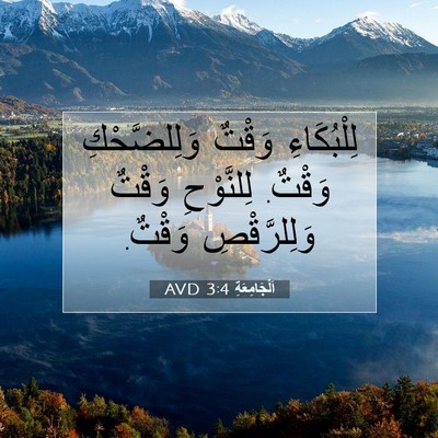 Picture 07 - اَلْجَامِعَةِ 3:4 AVD - لِلْبُكَاءِ وَقْتٌ - Bible Verse Picture