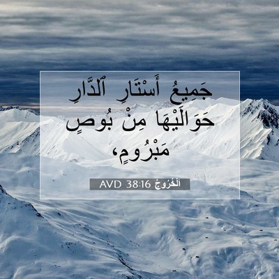 Picture 07 - اَلْخُرُوجُ 38:16 AVD - جَمِيعُ أَسْتَارِ - Bible Verse Picture