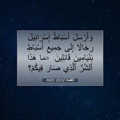 Picture 07 - اَلْقُضَاة 20:12 AVD - وَأَرْسَلَ أَسْبَاطُ - Bible Verse Picture