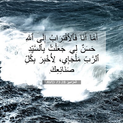 Picture 07 - اَلْمَزَامِيرُ 73:28 AVD - أَمَّا أَنَا - Bible Verse Picture