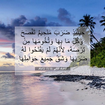 Picture 07 - اَلْمُلُوكِ ٱلثَّانِي 15:16 AVD - حِينَئِذٍ ضَرَبَ - Bible Verse Picture