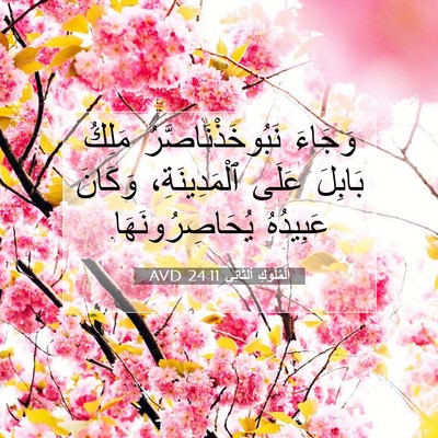 Picture 07 - اَلْمُلُوكِ ٱلثَّانِي 24:11 AVD - وَجَاءَ نَبُوخَذْنَاصَّرُ - Bible Verse Picture