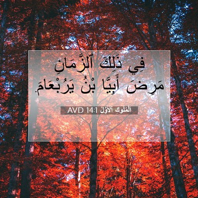 Picture 07 - اَلْمُلُوكِ ٱلْأَوَّلُ 14:1 AVD - فِي ذَلِكَ ٱلزَّمَانِ - Bible Verse Picture