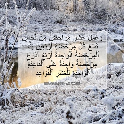Picture 07 - اَلْمُلُوكِ ٱلْأَوَّلُ 7:38 AVD - وَعَمِلَ عَشَرَ مَرَاحِضَ - Bible Verse Picture