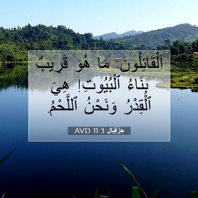 Picture 07 - حِزْقِيَال 11:3 AVD - اَلْقَائِلُونَ: مَا هُوَ - Bible Verse Picture