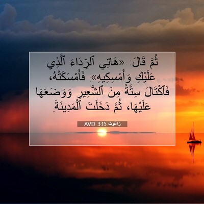 Picture 07 - رَاعُوث 3:15 AVD - ثُمَّ قَالَ: «هَاتِي - Bible Verse Picture